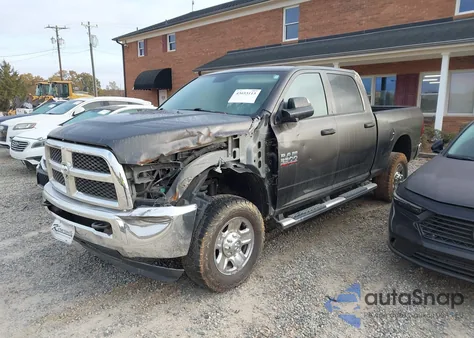 2017 Ram 2500 Tradesman 4X4 6'4 Box from USA, damaged, VIN 3C6UR5CL3HG529113